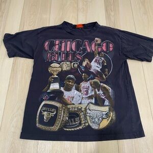 Marino Morwood X “Chicago Bulls” Jordan Pippen Rodman Rap Tee T-Shirt Medium
